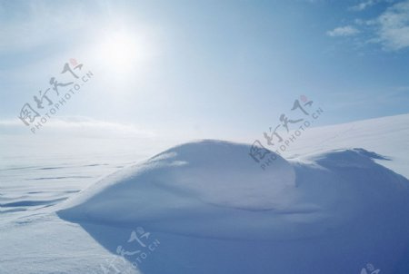 高清雪地素材图片