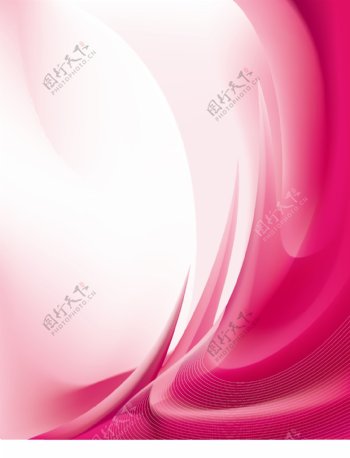 粉色线条矢量背景图片