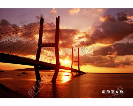鄱阳湖大桥图片
