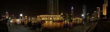 璀璨的海河夜色图片