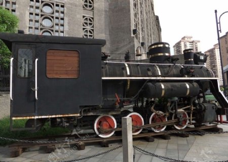 蒸汽机火车头图片