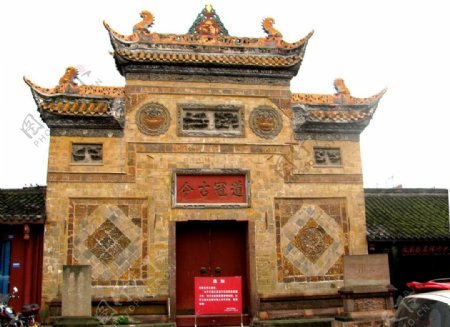 德阳文庙南门图片