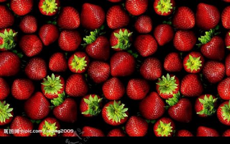 缤纷的草莓图片