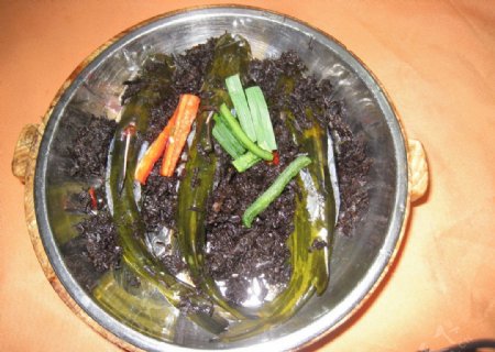 梅干菜蒸汪刺鱼图片