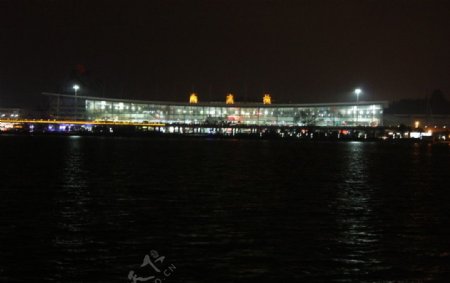 南京火车站夜景图片
