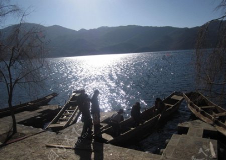 云南泸沽湖图片