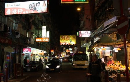 香港夜景图片