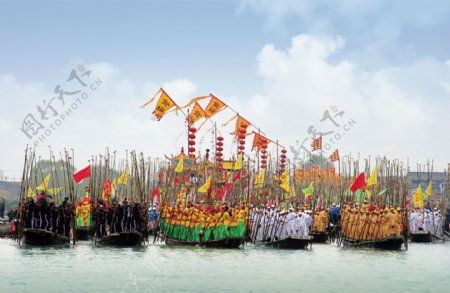 中国姜堰溱潼会船节图片