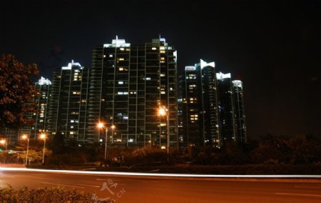 深圳中信红树湾夜景图片