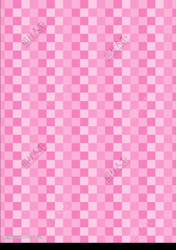 粉红方格纹图片