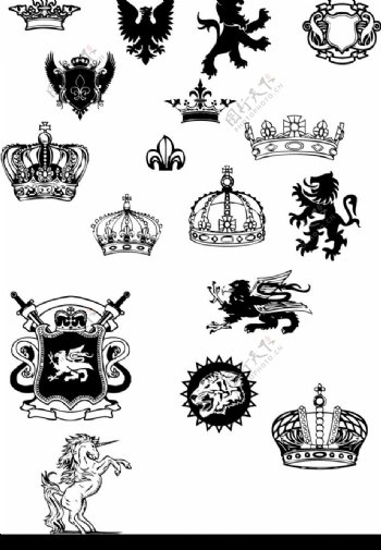 欧洲皇室图标图片