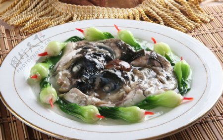 扬州菜烩鱼头图片
