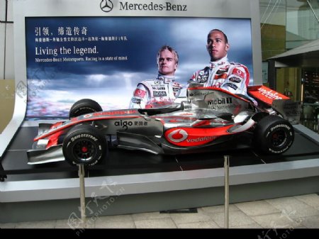 迈凯轮梅赛德斯F1车队图片