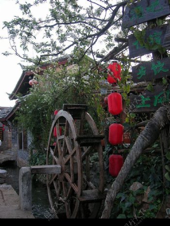 丽江之红灯笼图片