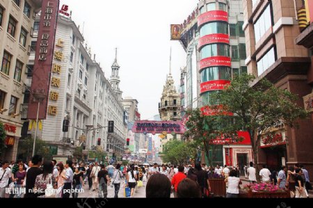 上海南京路步行街4图片