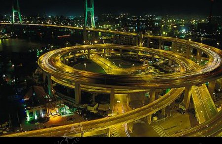 上海环形立交桥图片