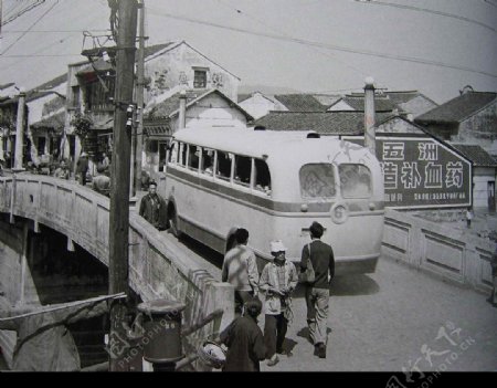 50年代无锡公交车图片