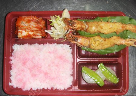 日本料理便当泡菜图片