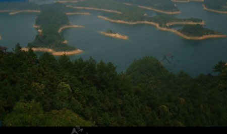 波澜壮阔的千岛湖图片