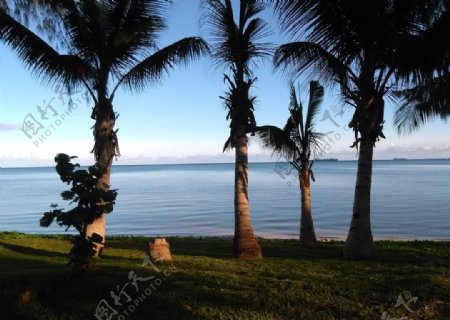 塞班岛之西海岸清晨图片