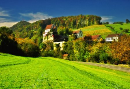 瑞士自然风光图片