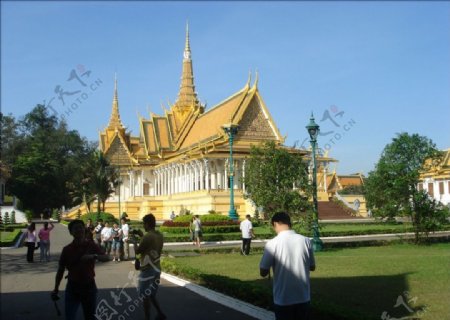 柬埔寨王宫图片
