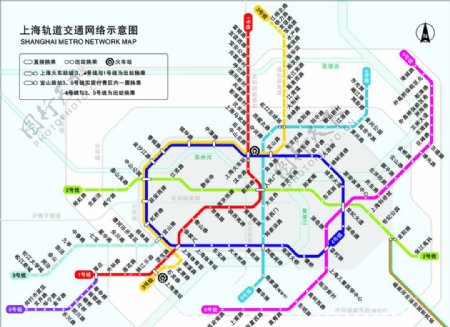上海市轨道交通路线图图片