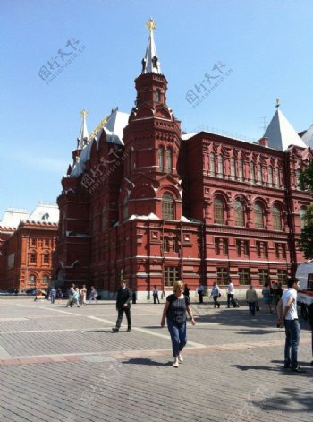莫斯科红场城堡图片