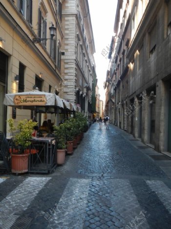 罗马小巷图片