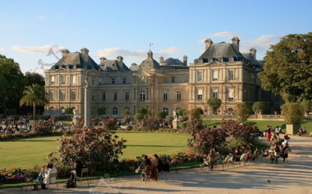 巴黎卢森堡宫图片
