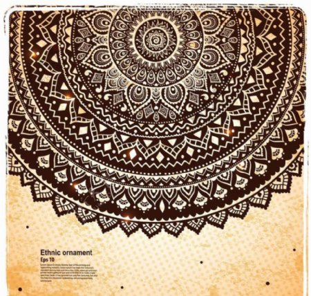 古典花纹印度花纹图片