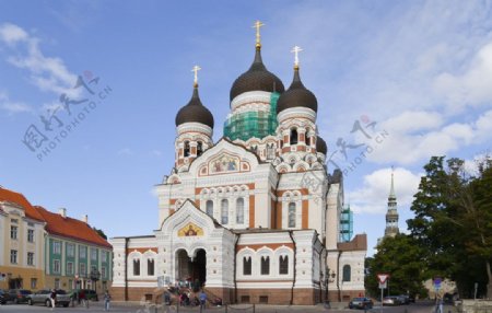 建筑涅夫斯基教堂图片