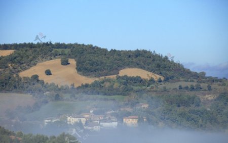 意大利翁布里亚山景图片