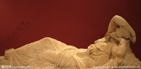 古罗马雕塑中的睡美人图片