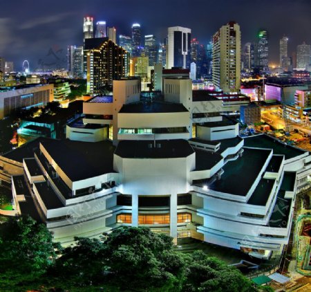 新加坡漂亮建筑图片