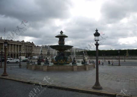 巴黎街景图片