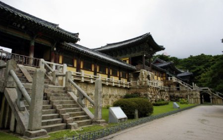 韩国庆州佛国寺图片