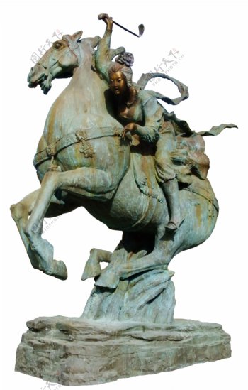 马之雕塑图片