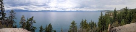 美国太浩湖全景图片