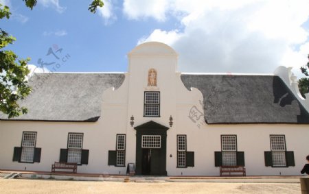 南非大廉斯坦夏葡萄酒庄园建筑图片