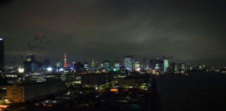 东京湾夜景图片