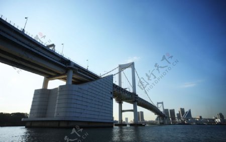 日本东京港桥图片