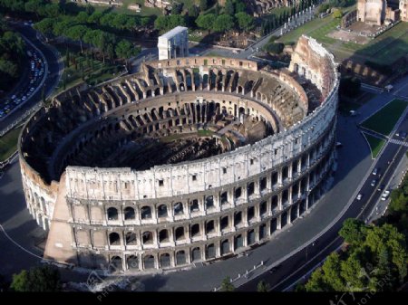 古罗马圆形剧场图片