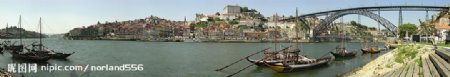 葡萄牙波尔图市全景图片
