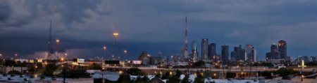 达拉斯城市夜景图片