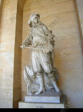 法国凡尔赛宫雕塑图片