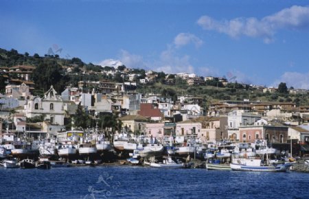 意大利码头风景图片