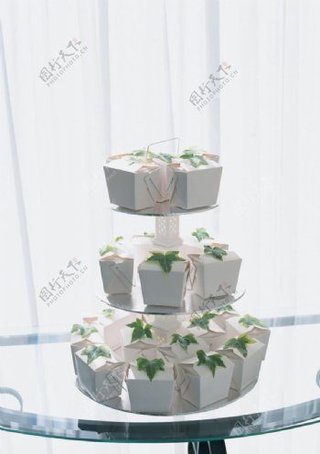鲜花蛋糕装饰图片