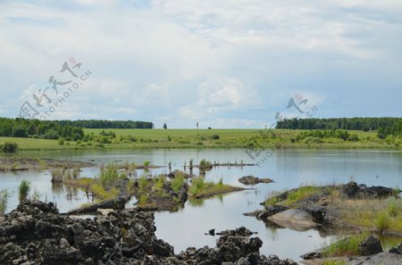 五大连池火山湿地图片