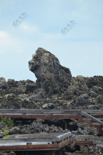 五大连池火山地貌图片